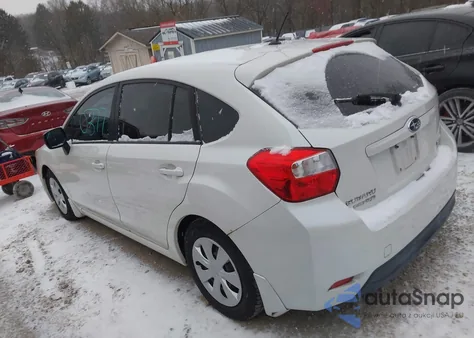 2014 Subaru Impreza 2.0I z USA, uszkodzony, nr VIN JF1GPAA68E8255304